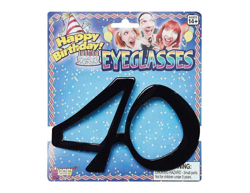 Birthday Glasses 40