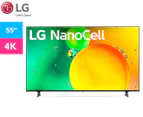 LG 55-Inch Nano75 4K NanoCell Series Ultra HD Smart TV 55NANO75SQA