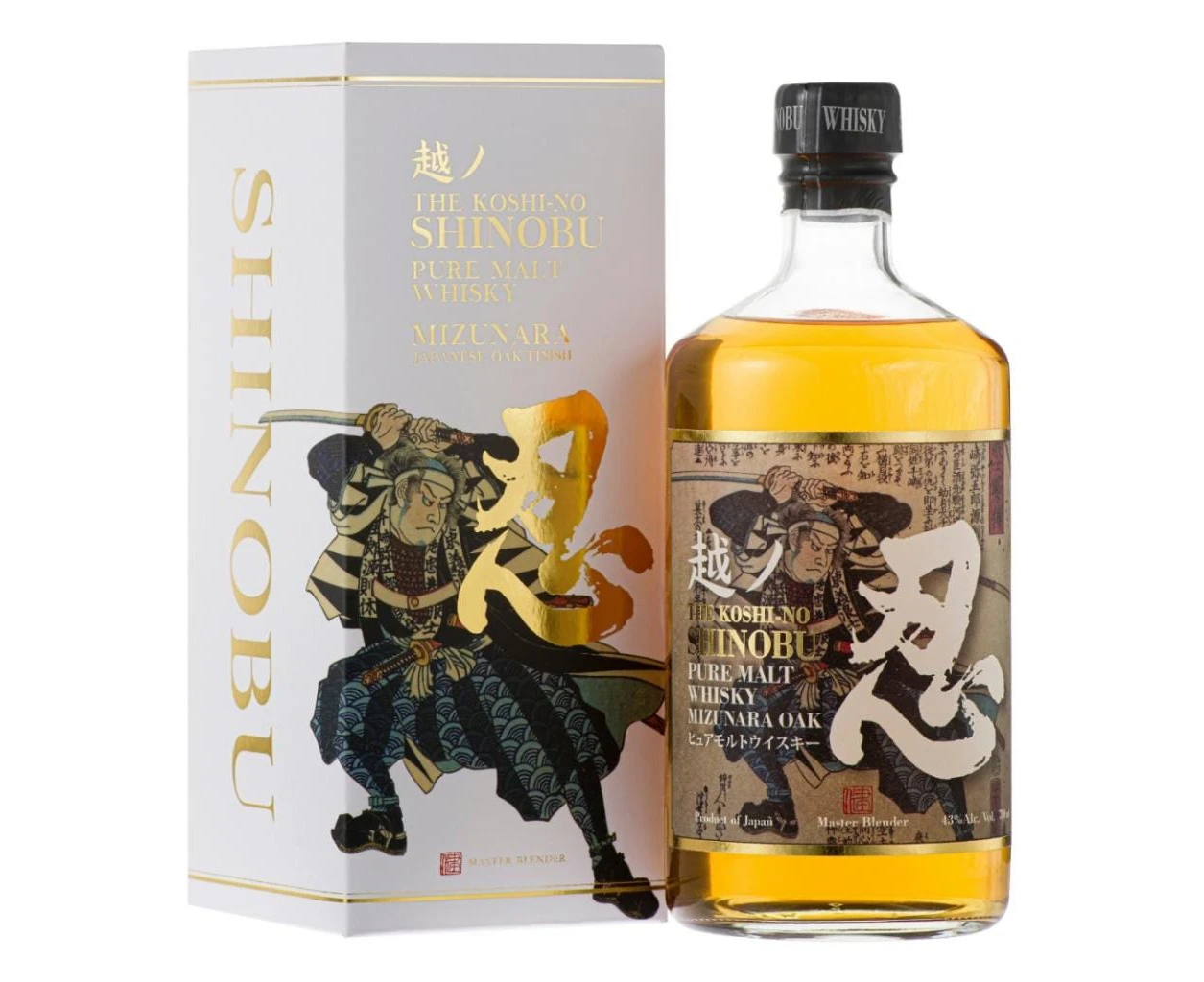 THE SHINOBU KOSHI - PURE MALT MIZUNARA OAK 700ML