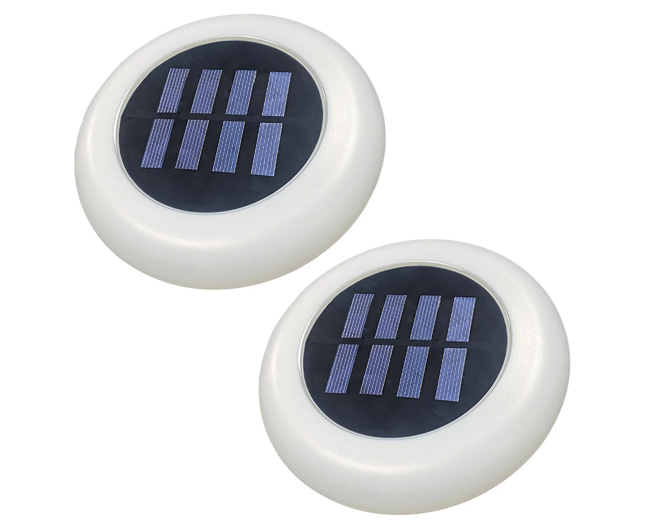 2pc 25th Hour Colour Change Solar Pathway/Pool/Garden Lights Outdoor/Waterproof