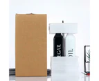Oil and Vinegar Dispenser Set Black & White Dispenser Bottle for Farmhouse