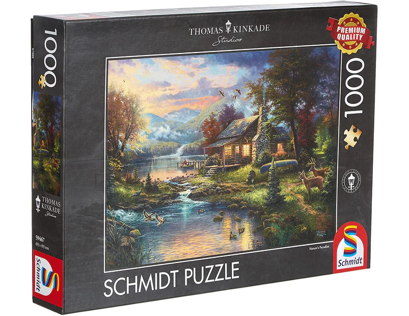 Thomas Kinkade: Nature's Paradise Jigsaw Puzzle - 1000 Pieces