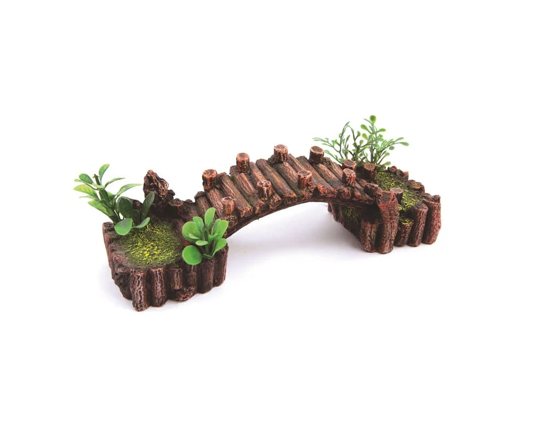 Kazoo Log Bridge With Plants