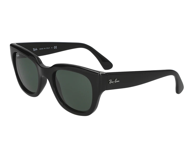 Ray-Ban Unisex RB4178 Sunglasses - Black/Green