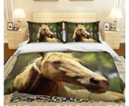 3D Horse Lying 1959 Quilt Cover Set Bedding Set Pillowcases Duvet Cover KING SINGLE DOUBLE QUEEN KING