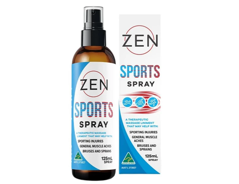ZEN THERAPEUTICS Zen Therapeutics Sports (Therapeutic Massage Liniment) Spray 125ml