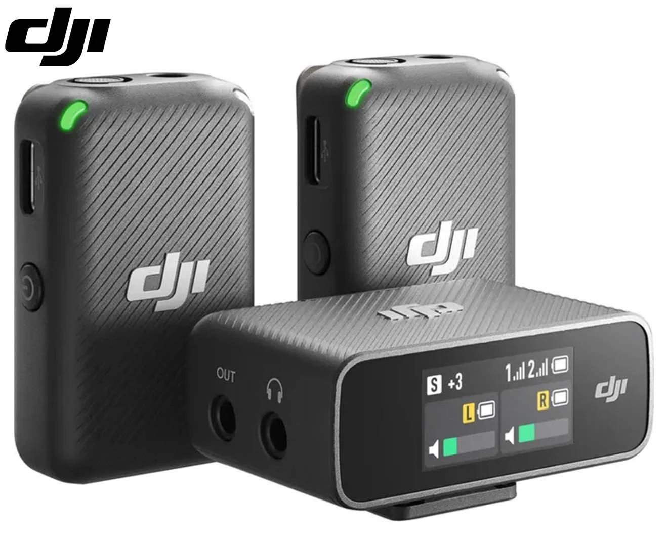 DJI Action 2 Wireless Microphone Kit - Black