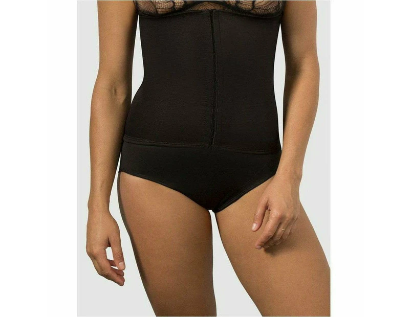 Miraclesuit Shapewear Inches Off Waist Cincher in Black