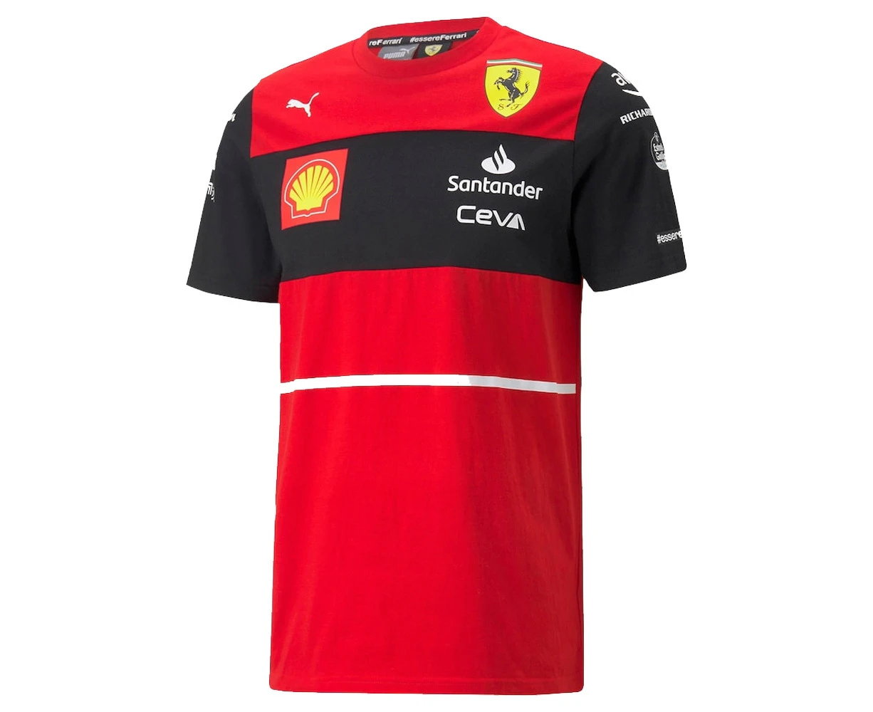 2022 Ferrari Charles Leclerc Replica Tee (Red)