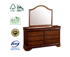 Classic Direct Milton Premium American Poplar timber European classic Dressing table with mirror