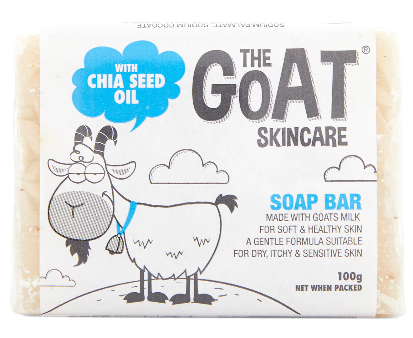 The Goat Skincare Soap Bar With Chia Seed Oil 100g