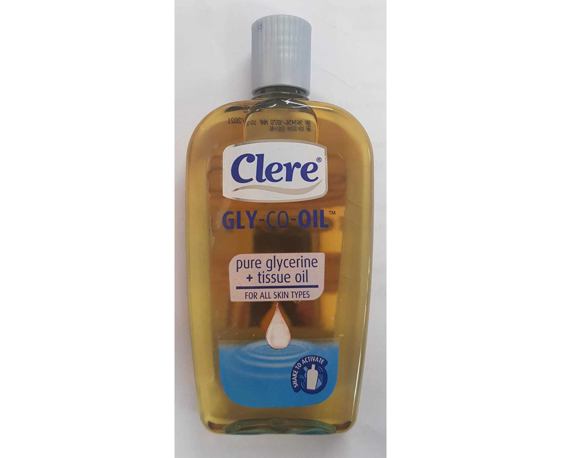 Clere Pure Glycerine + Tissue Oil For All skin Types 100mL (3.38oz)