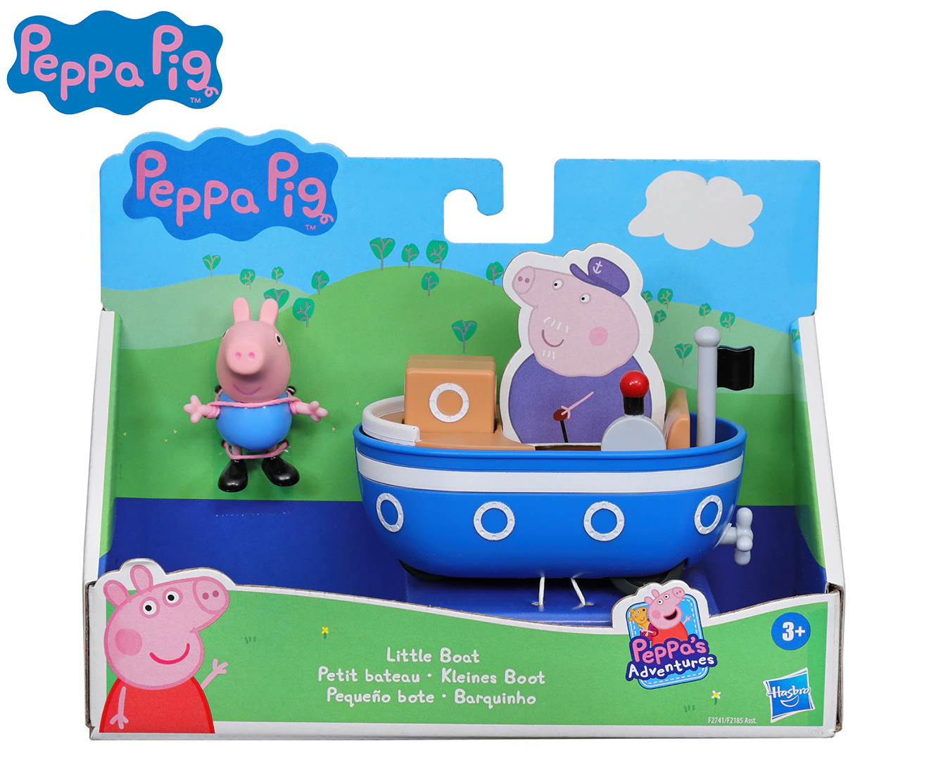 Peppa Pig 2-Piece George Pig & Little Boat Toy Set