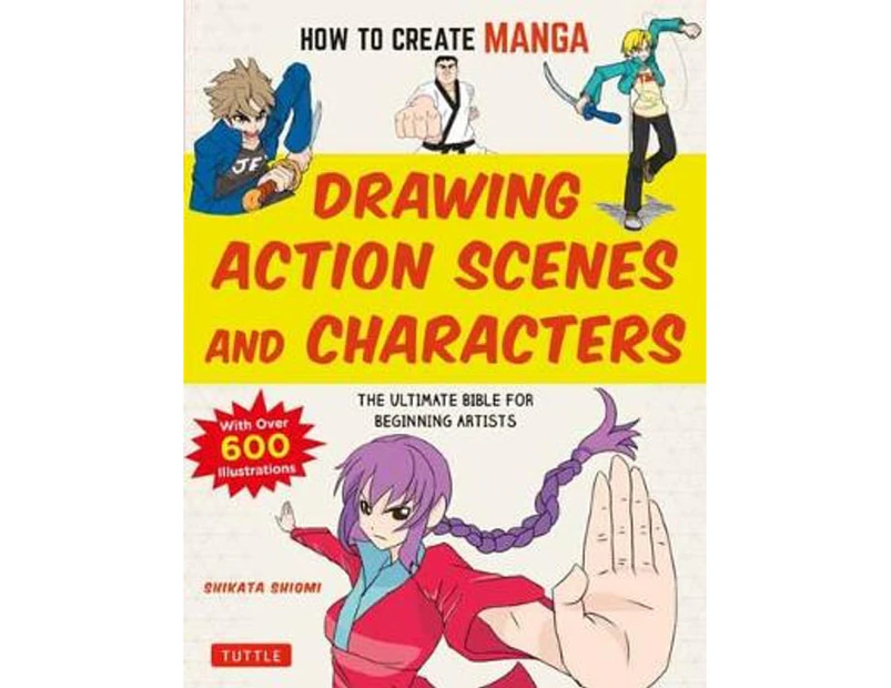 How to Create Manga: Drawing Action Scenes and Characters