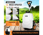 Weed Sprayer Garden Trolley Backpack Battery Powered Electric Lawn Pump Spraying Portable Lithium 16L