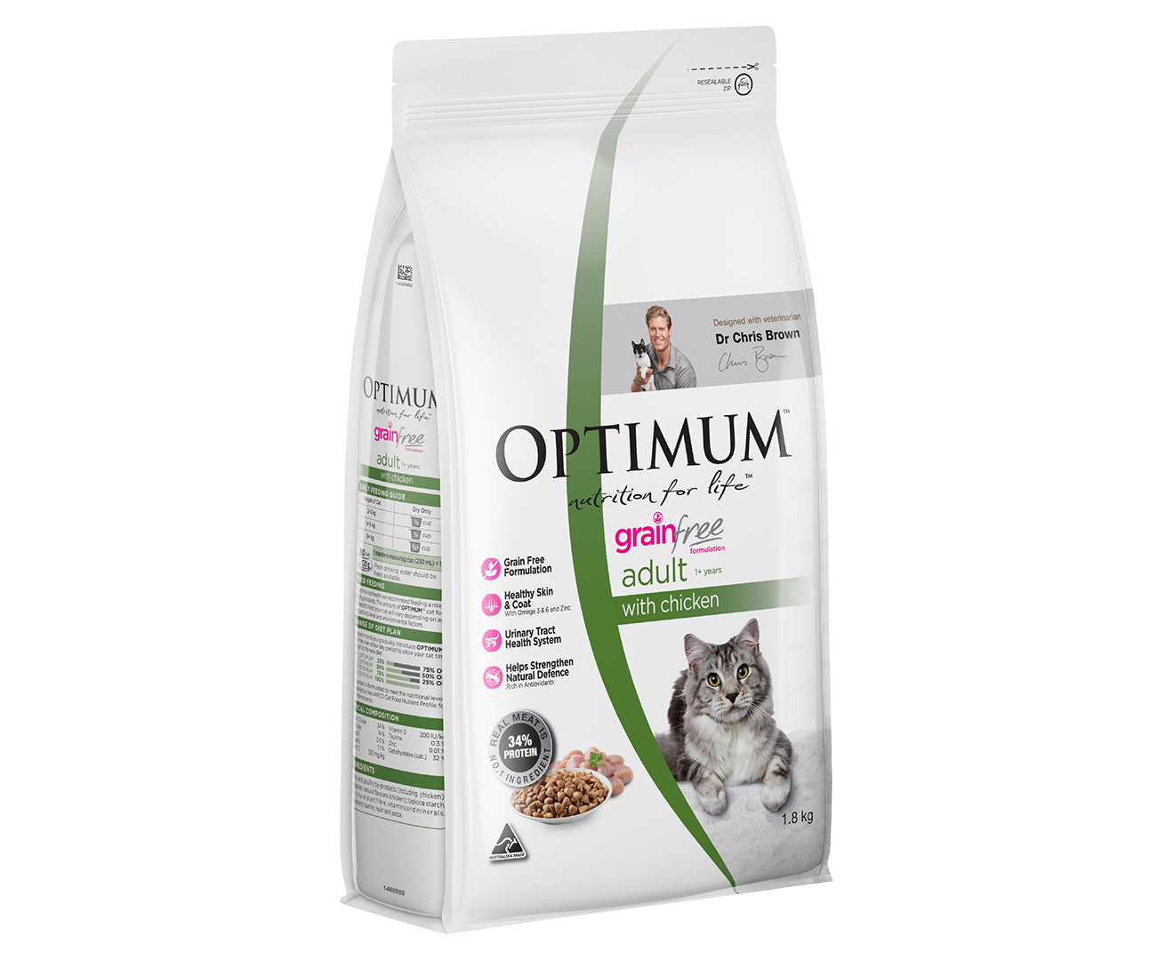 Coles optimum cat on sale food