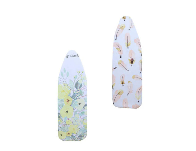 2Piece Heat-resistant Ironing Board Cover Thick Padding Easy Fitted 55x20"