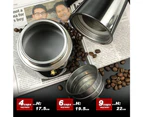 Stainless Steel Stove Top Espresso Italian Coffee Maker Percolator Moka Pot 4Cups /6Cups / 9Cups - 9