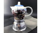 Vintage Porcelain Ceramic Italian Stove Top Espresso Coffee Maker 3-4Cups 200ml