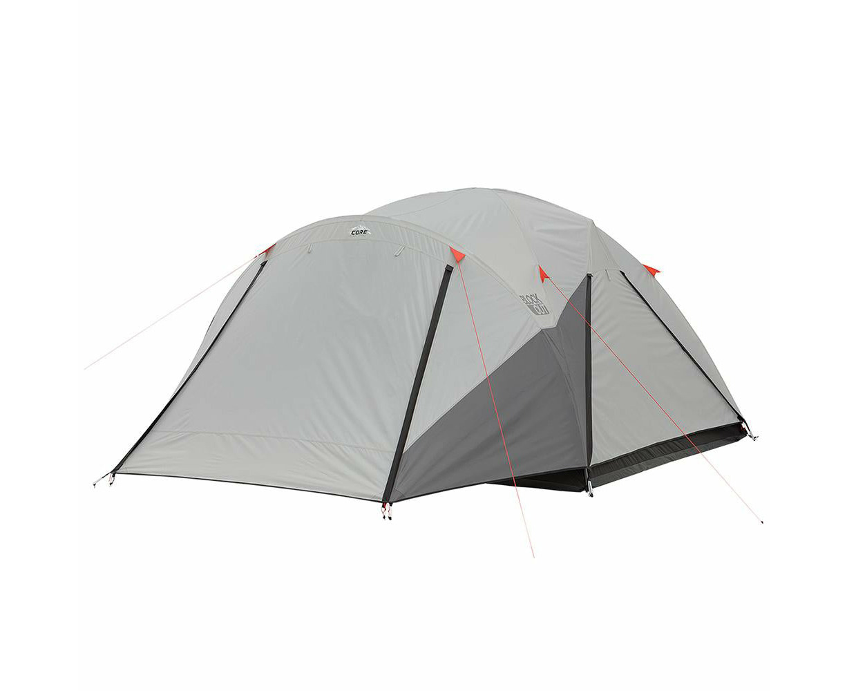 Core 6 Person Tent Full Rainfly Lighted Blockout Camping Hiking Family  Shelter