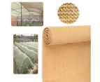 Elora Shadecloth 3.66x20m 50/70/90% Sun Screen Sail Shade Cloth Mesh Roll Net Garden Outdoor - Beige