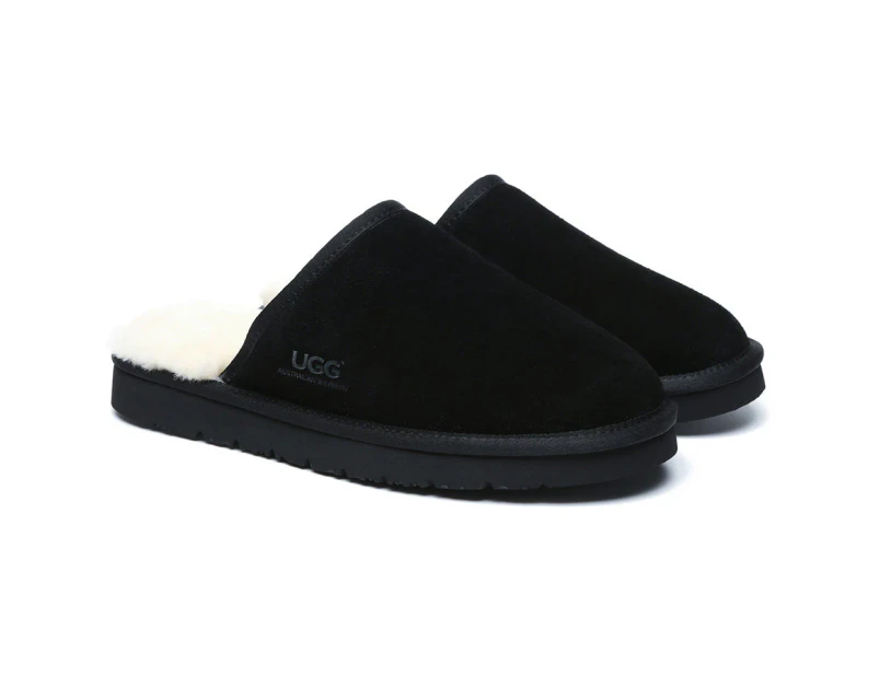 Australian Shepherd(R) UGG Men Cruz Slippers - Black