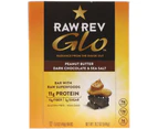 Raw Rev, Glo, Peanut Butter Dark Chocolate & Sea Salt, 12 Bars, 1.6 oz (46 g) Each