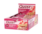 Quest Nutrition, Protein Bar, White Chocolate Raspberry, 12 Bars, 2.12 oz (60 g) Each