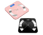 Home Weight Scale Accurate Healthy Body Fat Scale, Size: 28x28cm (Charging Version Pink)