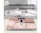 QQ-001 Weight Scale Home Health Human Body Electronic Scale Charging Model (Emperor Black)