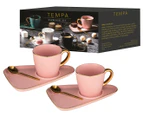 Tempa 6-Piece Asteria Espresso Set - Pink