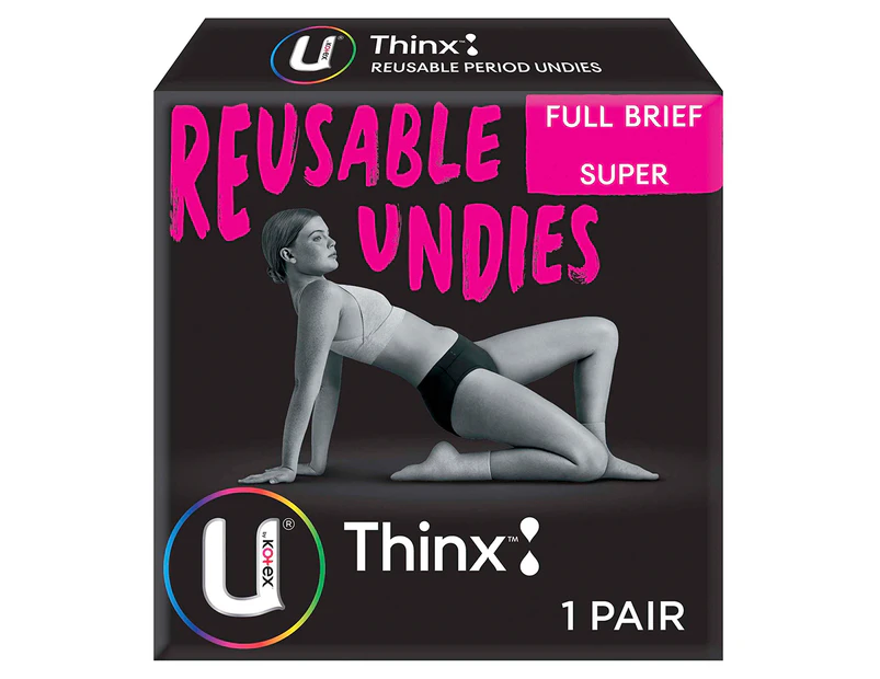 Thinx for All Women's Super Absorbency Cotton Brief Period