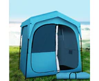 Pop up Camping Shower Portable Outdoor Tent - Blue