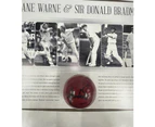 Cricket - The Immortals - Shane Warne & Sir Donald Bradman Signed & Framed Bat/Ball