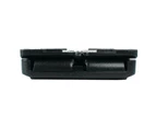Portable 24L Insulated Folding Picnic Cooler Box Takeaway Storage Box Black