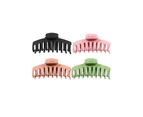 Claw Clips Jaw Clips Large Hair Clips Matte 4pcs