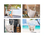 Hammock Swing Chair - Cream - 120KG Capacity