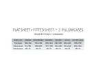 Ocean Bed Sheet and Pillowcase Set