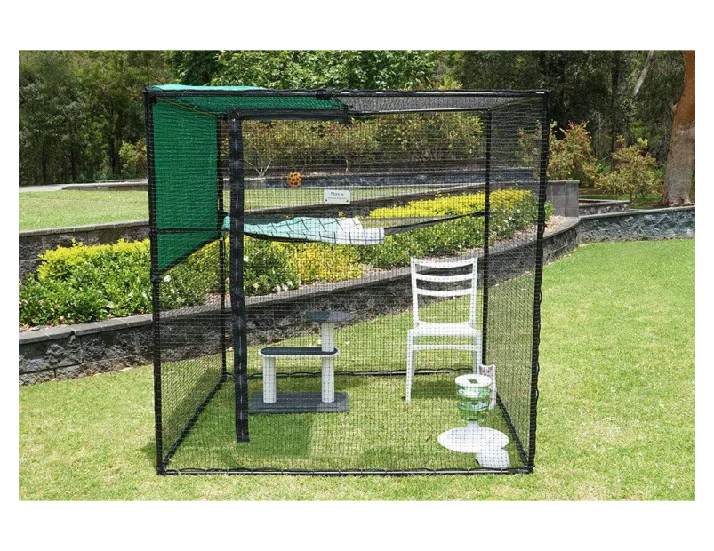 Single Size 1.8m Freestanding Cat Enclosure