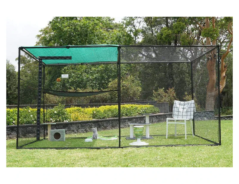 Double Size 3.6m Freestanding Cat Enclosure, Cat Nets