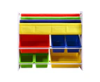 Kids Toy Shelf Storage Rack Organiser - 6 Bins