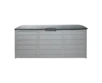 Lockable Outdoor Storage Container Box Grey - 290L