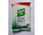Glen 20 On The Go Disinfectant Wipes 15 Pack Eucalyptus