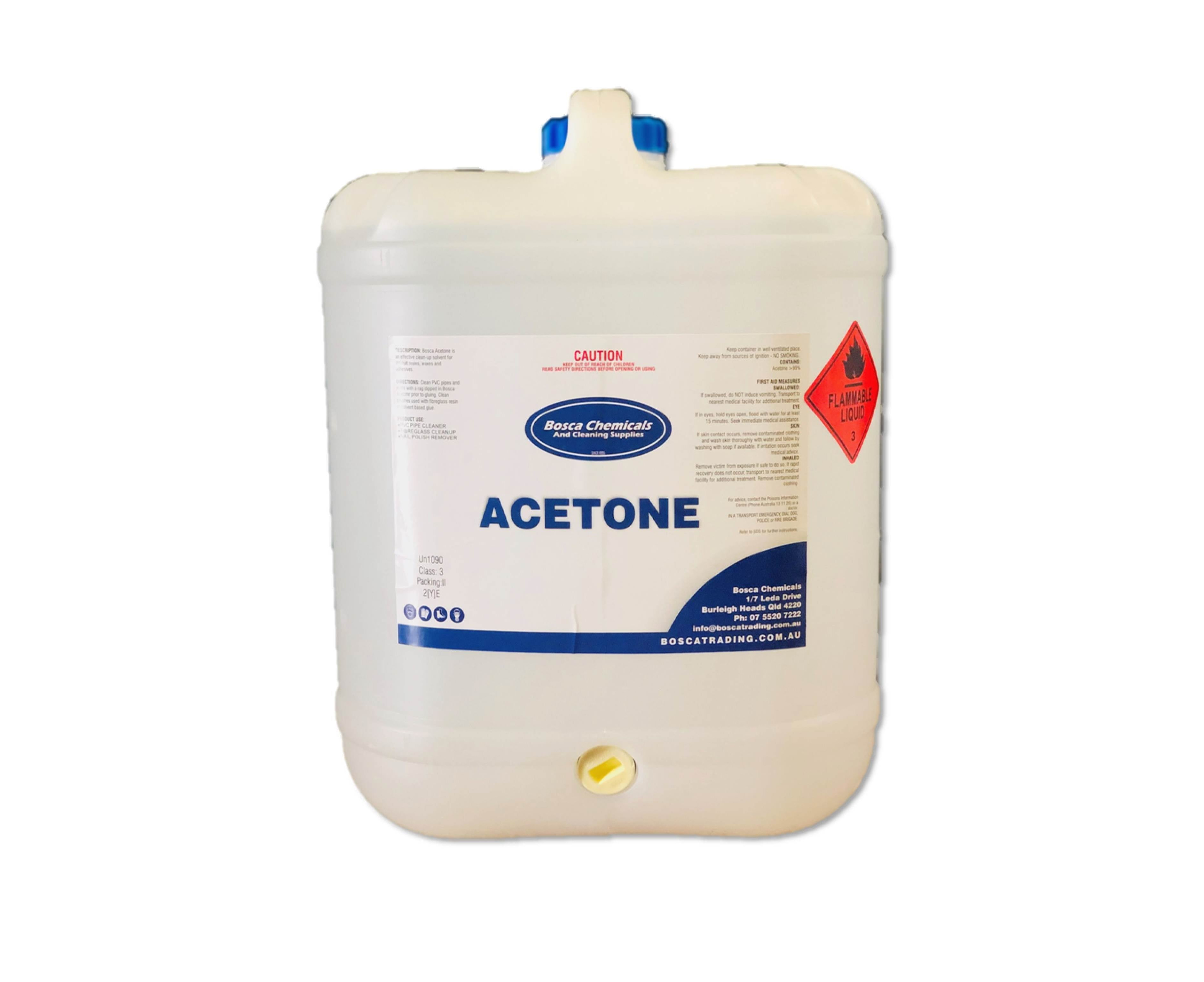 Acetone 100% 20L Nail Polish Remover .au
