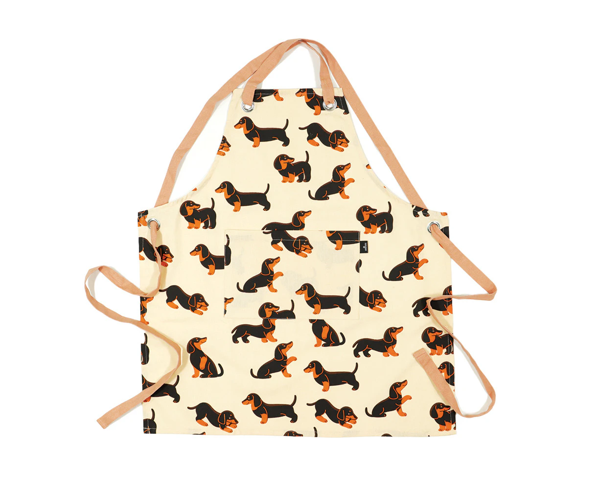 Ambrosia Cotton Apron Dachshund 70x80cm 100% Cotton