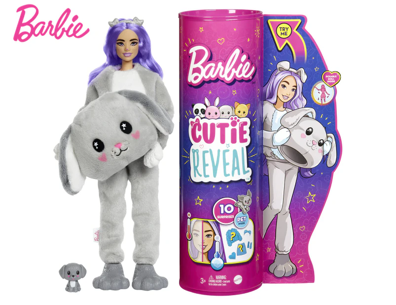 Barbie Cutie Reveal Doll - Puppy Costume