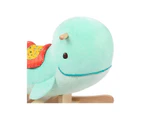 B. baby Plushy Whale Rocker