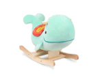 B. baby Plushy Whale Rocker