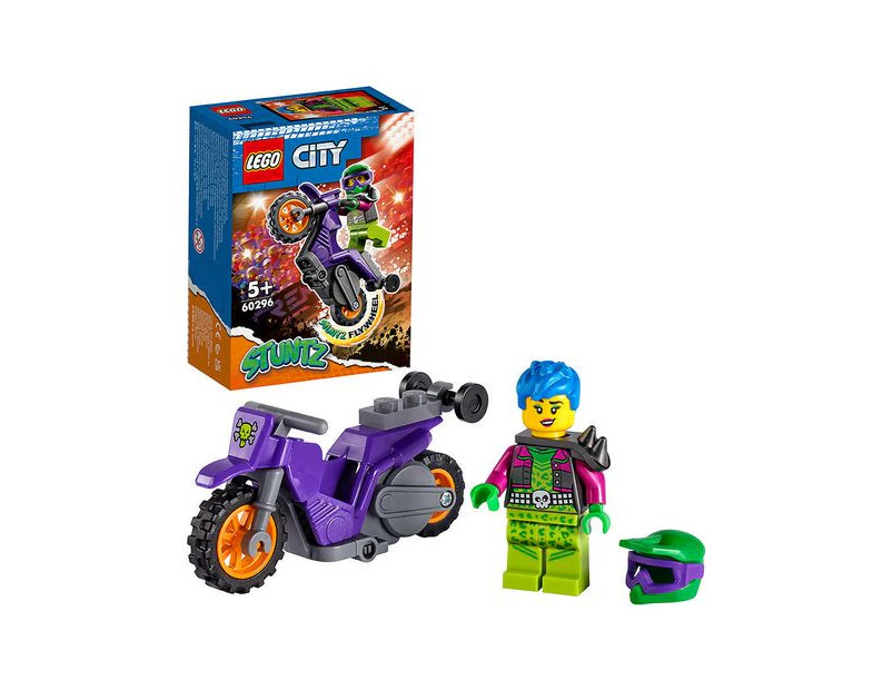 LEGO® City Stunt Wheelie Stunt Bike 60296