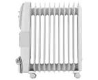 DeLonghi 2400W Oil Column Heater with Timer DL2401TF - White